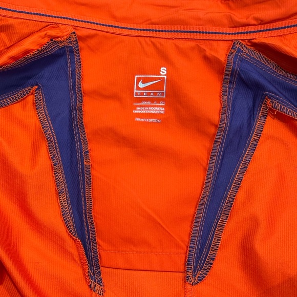 NWOT Nike Clemson Orange Fitstorm Windbreaker Size Small - Picture 2 of 8